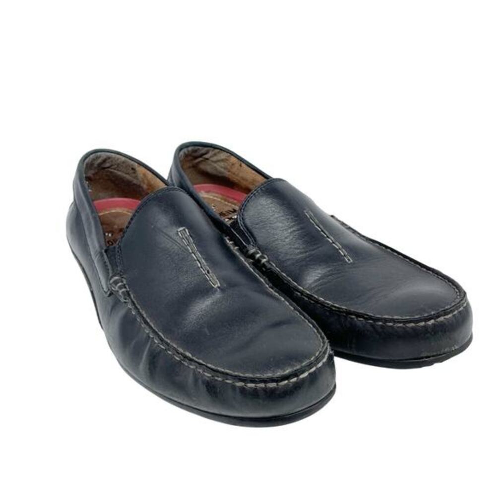 Florsheim‎ Men's Black Leather Driver Loafer Shoes Size 11M